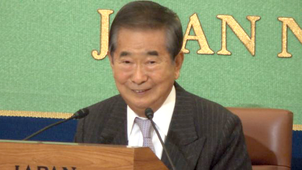 石原元都知事が会見で個人の責任を否定