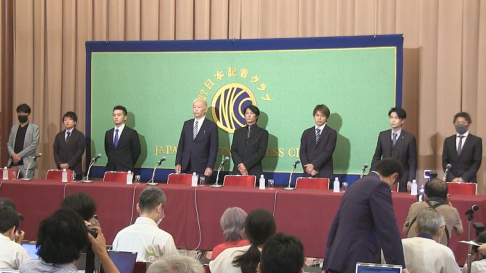 ジャニーズ性加害問題当事者の会が会見(平本淳也 石丸志門 中村一也 大島幸広 志賀泰伸 長渡康二 イズミ（仮名） ハヤシ（仮名） )